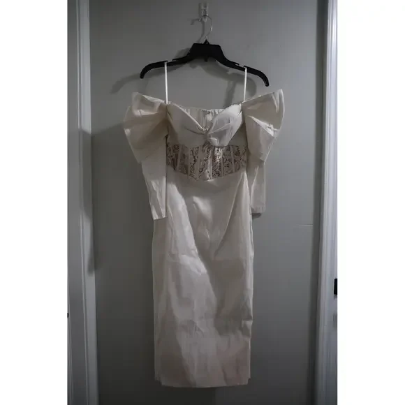 elle zeitoune olivia off the shoulder dress Elle Zeitoune Olivia Dress